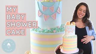 Making My Own Baby Shower Cake! | Georgia's Cakes