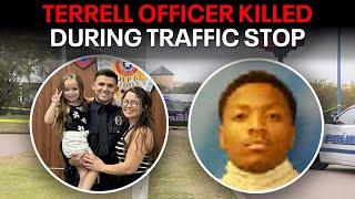 Terrell police officer shot and killed after pulling over pickup truck with expired plates