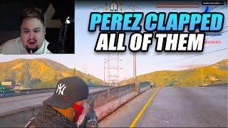 Perez Lets GG Know Who Runs These Streets (Lysium Reacts) | NoPixel RP | GTA | Seaside