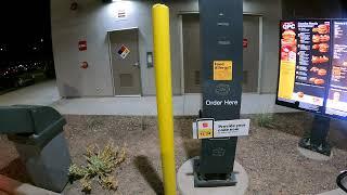 $2.70 Hamburger, McDonald's Drive Thru, 9225 E Cadence Pkwy, Mesa, Arizona, 16 July 2024, NGH13138