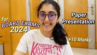 #42  Paper Presentation Tips for Board Exams