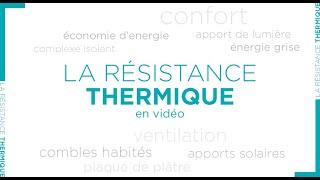 La résistance thermique