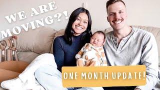 WE ARE MOVING!!! | one month update