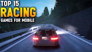Top 15 Best FREE Racing Games for Android and iOS in 2024
