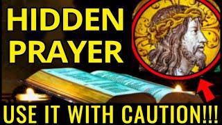 This HIDDEN PRAYER does MIRACLES if you REPEAT it 12 TIMES!!!!