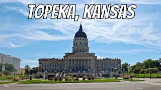 Topeka, Kansas! Drive with me through the Kansas capital!