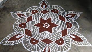 Tamil puthandu special Rangoli || Tamil New Year Kolam ||ADVENTURE KOLAM