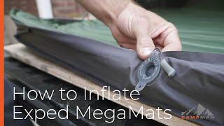 How to Inflate Exped MegaMats