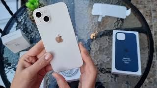 iPhone 13 Starlight unboxing