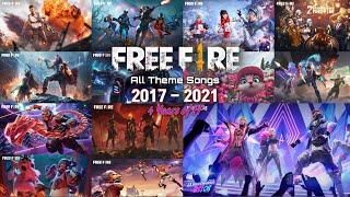 Free Fire All Theme Songs 2017 - 2021 ( OB29 ) | Old to New Theme | HD