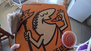 Little Caesars Pizza Super Cheese | Peter Eats