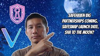 Vechain's Safehaven(SHA) to announce BIG PARTNERSHIPS. Safeswap Launch date. SHA to the moon?