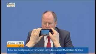 100-Tage-Plan: Pressekonferenz mit Peer Steinbrück am 29.08.2013