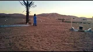 Gnawa from Morocco waziz mado ergchebbi Merzouga Sahara The are enjoying there in the tent.