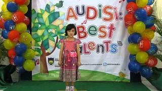 Eunike Gratia Pasaribu @Audisi Best Talents PENABUR 2013