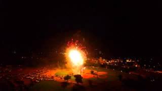 Belle Fourche, South Dakota Firework Finale Drone Video