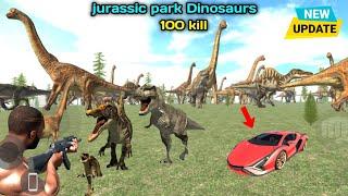 100 kill Dinosaurs jurassic park cheat codes | indian Bikes Driving 3d  