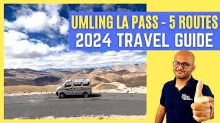 Umling La Pass Travel Guide 2024 | 5 Routes to Reach Map | Road Conditions, Permits | Dheeraj Sharma