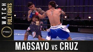 Magsayo vs Cruz FULL FIGHT: April 10, 2021 | PBC on Showtime