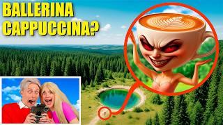MY DRONE FILMED THE REAL BALLERINA CAPPUCCINA IN REAL LIFE!