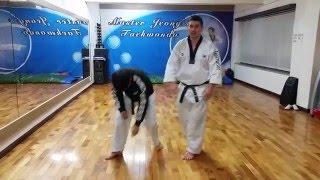 Taebaek Application: True Taekwondo Fighting Technique