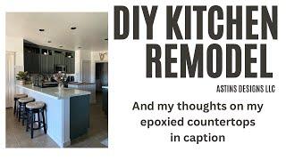 DIY Kitchen Remodel + The Truth on Epoxied Countertops