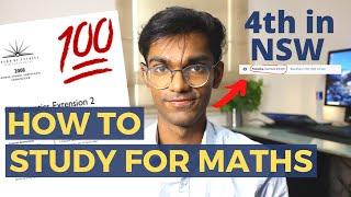 How I get 100% in Maths Exams | How to Study for Maths