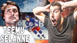 Italian Reacts To Teemu Selänne (Highlights)