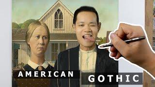 Giải Mã Bức Tranh American Gothic