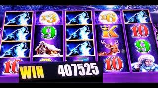 Massive Jackpot Handpay on $2.50 Bet! Timber Wolf Deluxe