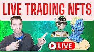 Live Trading & Reviewing Solana NFTs