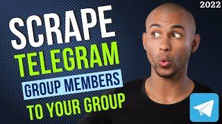 How To Scrape Telegram Members And Add Them To Your Group | Telegram Scraper 2023