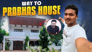 Way To Prabhas House | Complete Tour | Telugu Vlogs | Hellokaka