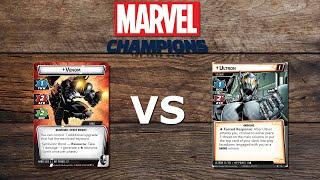 Venom vs Ultron Standard - Marvel Champions The Card Game Solo Playthrough