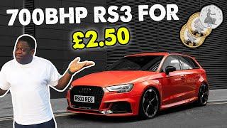 UK'S CHEAPEST RS3 FOR £2.50 ??  *POV DRIVE*