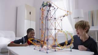 K'NEX Thrill Rides Mecha Strike Roller Coaster Building Set