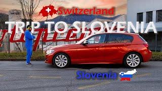 Christmas Day Road Trip: Driving From Switzerland To Slovenia!