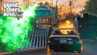 GTA 5 HORRIBLE FUTURE SHOCK CERBERUS TRUCK CRASHES COMPILATIONS - DESTRUCTION