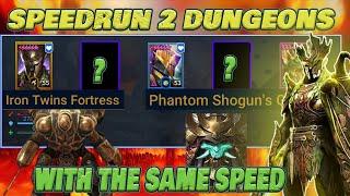 SPEEDRUN SHOGUN AND IRON TWINS WITH THE SAME EMIC! RAID: SHADOW LEGENDS