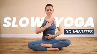 Slow Yoga Flow for Self Care and Relaxation