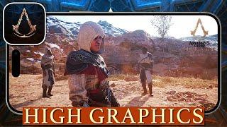 Assassin's Creed Mirage - HIGH GRAPHICS - 4K Output iPhone 15 ProMax Gameplay