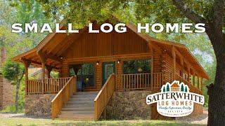 SMALL LOG HOMES - PART 1