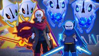 Undertale Remnants of the Multiverse - Dustbelief Papyrus and Underverse Swap Sans