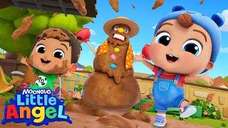 Mud Is So Fun! | Little Angel Kids Songs & Nursery Rhymes @LittleAngel