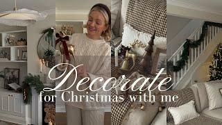 DECORATE FOR CHRISTMAS 2024 WITH ME! CHRISTMAS DECOR, DIY DECOR, COSY DECOR! LAURA BYRNES