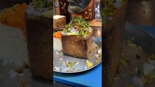 Most Unique South African Style Bunny Chow Misal #shorts #indianstreetfood