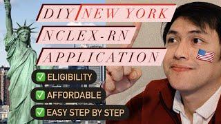 DIY New York NCLEX-RN Application | NYSED | New York Board of Nursing