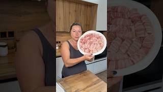 Хрустящие рулетики на мангале