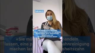 Der erste Besuch beim Zahnarzt seit 10 Jahren #zahnarzt #dentist #zahnarztpraxis #shorts