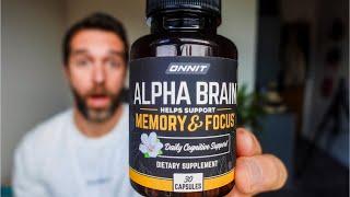 ALPHA BRAIN by Joe Rogan | Honest Review